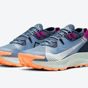 Nike Women's Light Blue, Orange & Purple Athletic Shoes